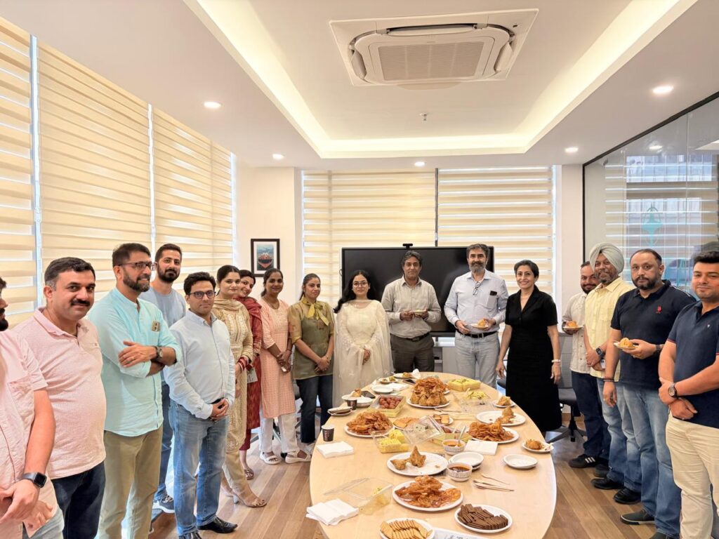 CHD Team ASM Celebrating Teej in Office